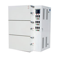 真空干燥箱/三腔体内加热电池真空烘箱